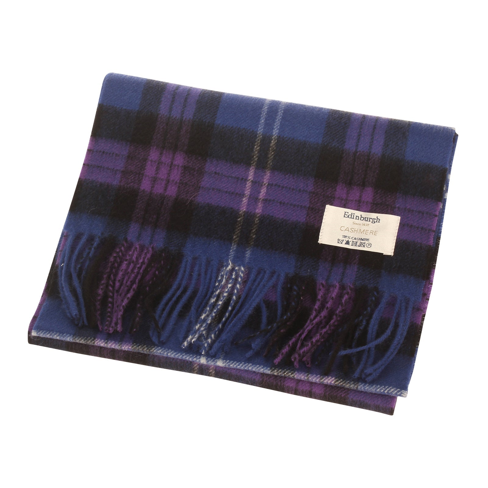 Edinburgh Cashmere Scarf HERITAGE OF SCOTLAND Dunedin Cashmere