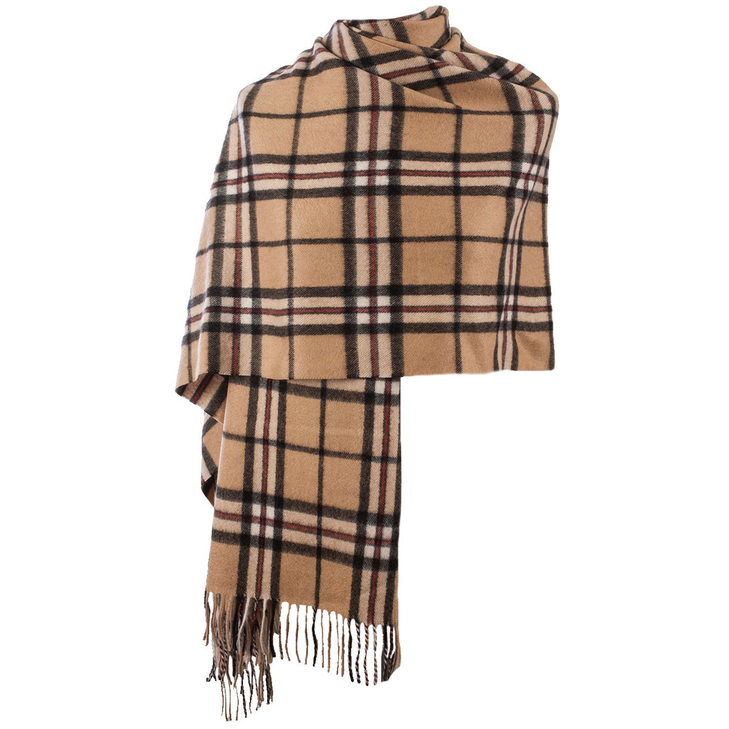 Edinburgh Cashmere Stole THOMSON CAMEL Dunedin Cashmere