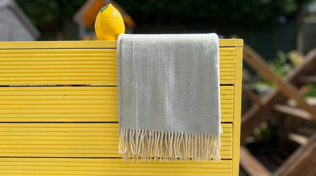 Wool Blankets in the Garden: Summer Colour, Comfort and Scottish Charm