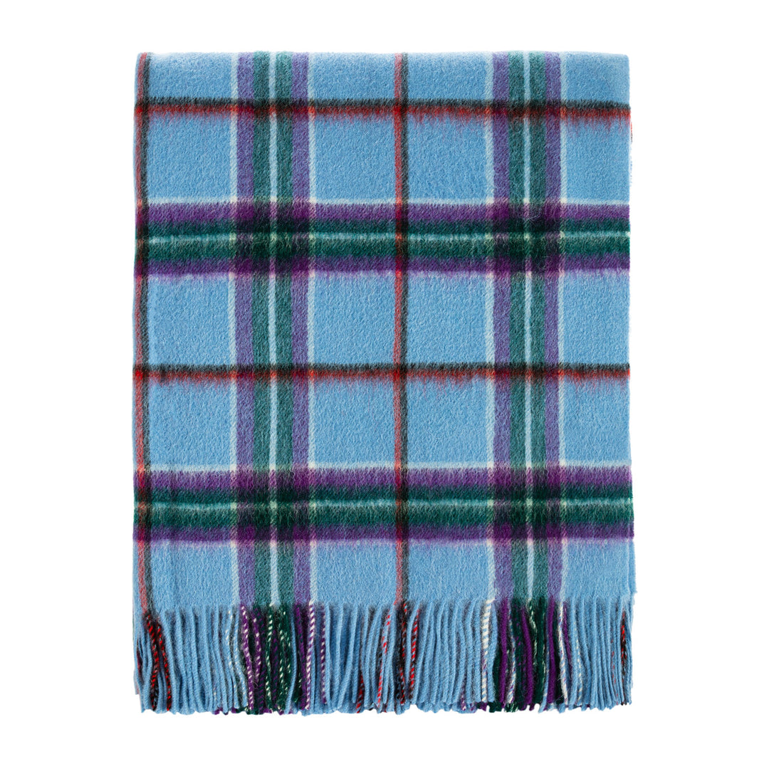 100% Pure Lambswool Blanket Throw – Luxury Soft Warm Wool Blanket - Home Décor - WORLD PEACE TARTAN