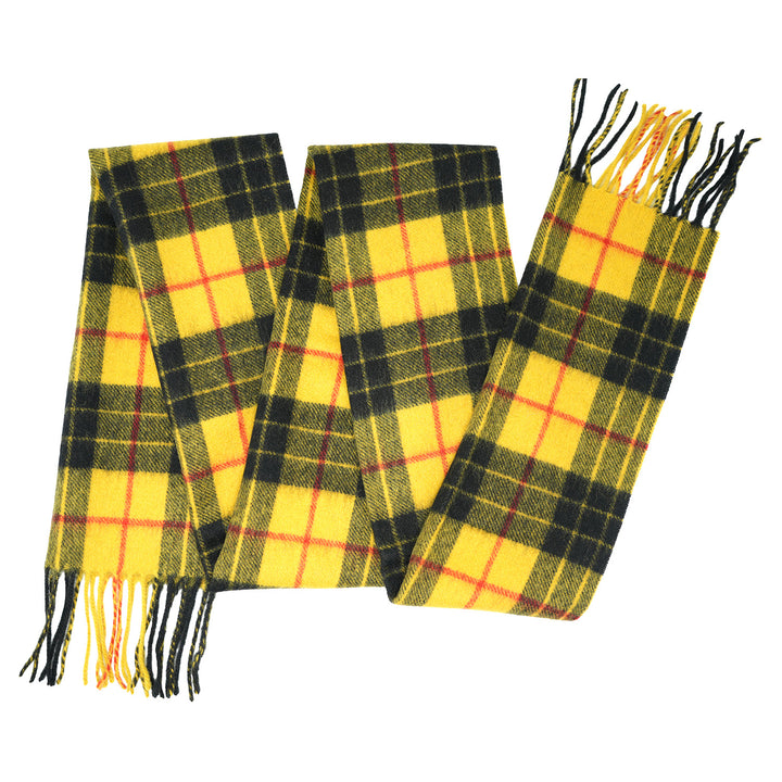 Tartan of Scotland 100% Pure New Wool Clan Scarf - MacLeod