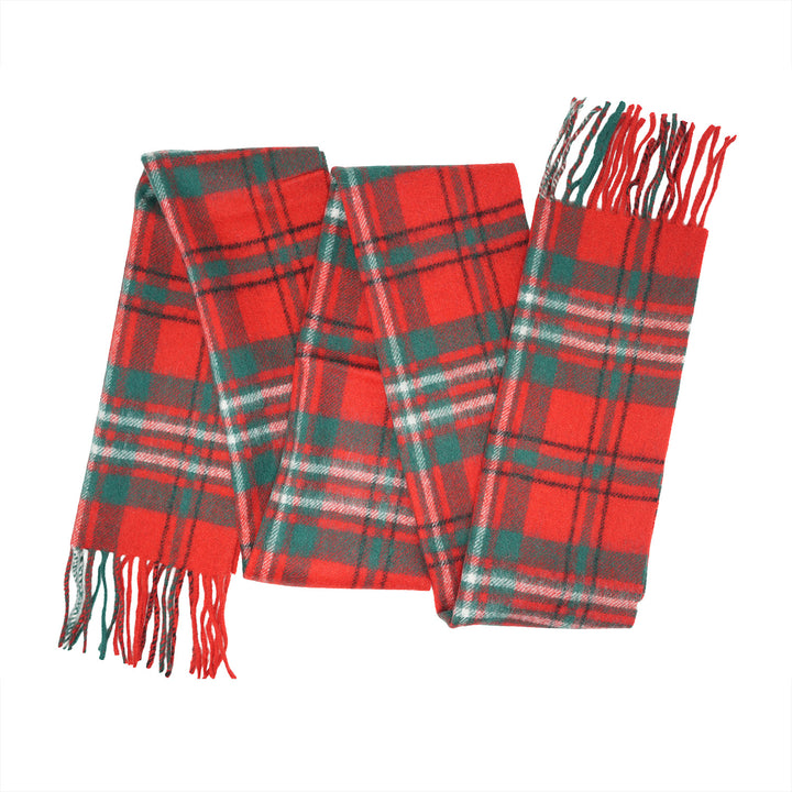 Tartan of Scotland 100% Pure New Wool Clan Scarf - Scott Red