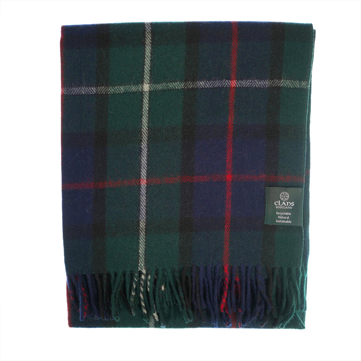 Highland Hearth – Recycled Wool Tartan Knee Blanket - MACKENZIE