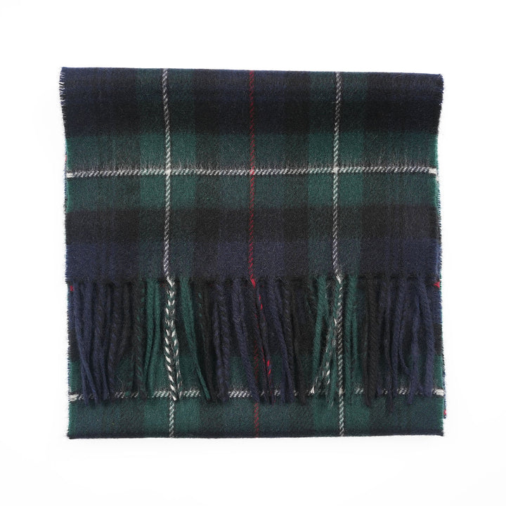 Tartan Weaving Mill 100% Pure Cashmere Scarf – Made in Scotland - MacKenzie
