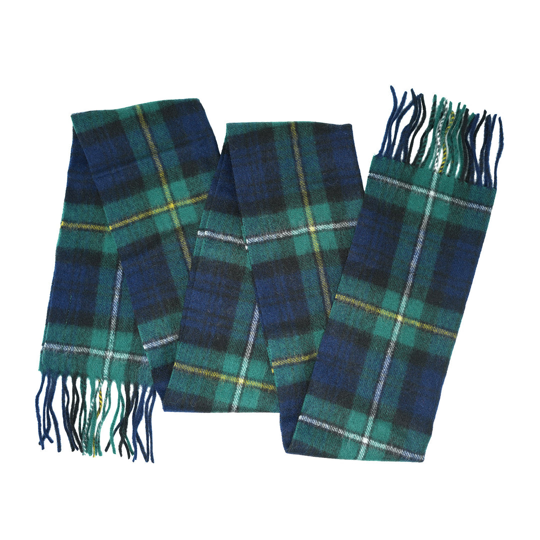 Tartan of Scotland 100% Pure New Wool Clan Scarf - Campbell