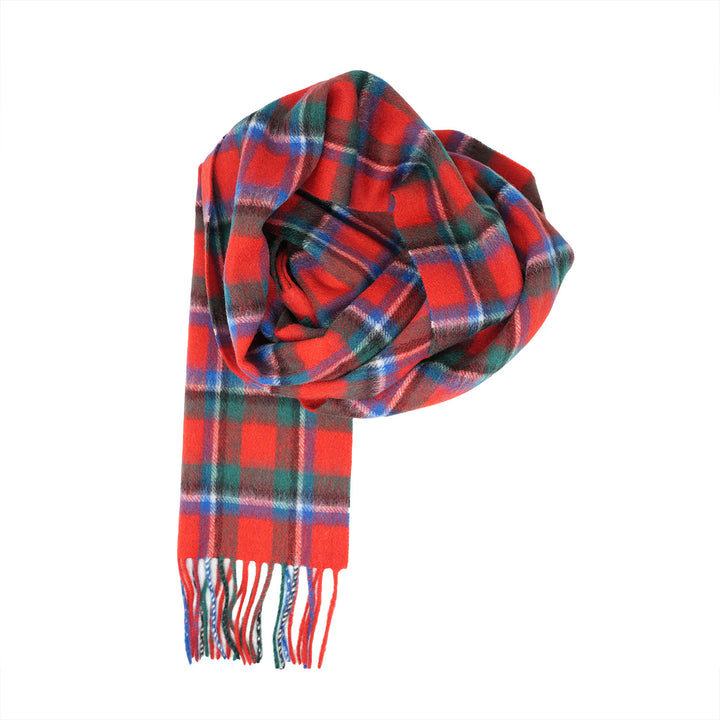 Tartan of Scotland 100% Pure New Wool Clan Scarf - Sinclair Red
