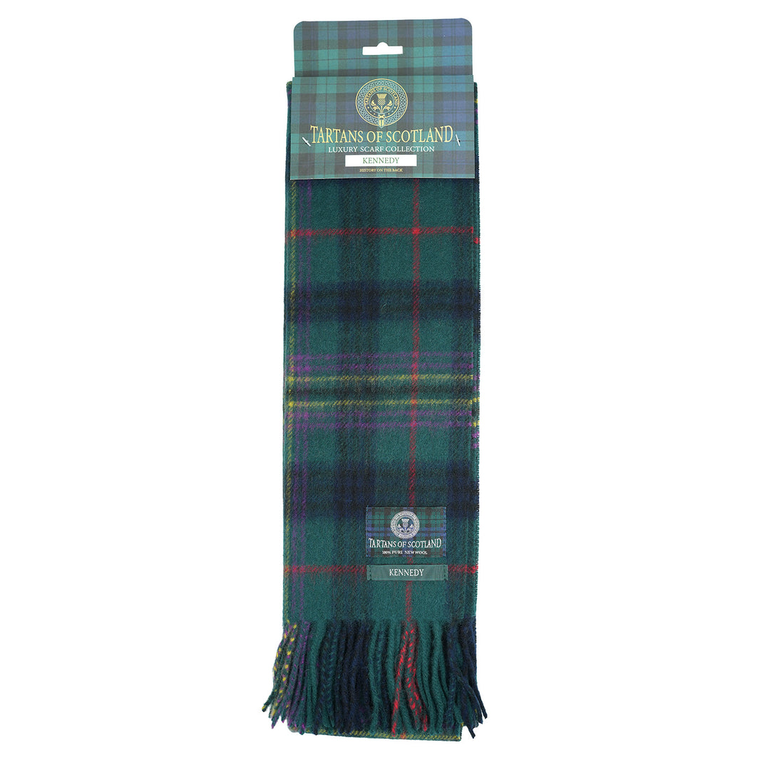 Tartan of Scotland 100% Pure New Wool Clan Scarf - Armstrong