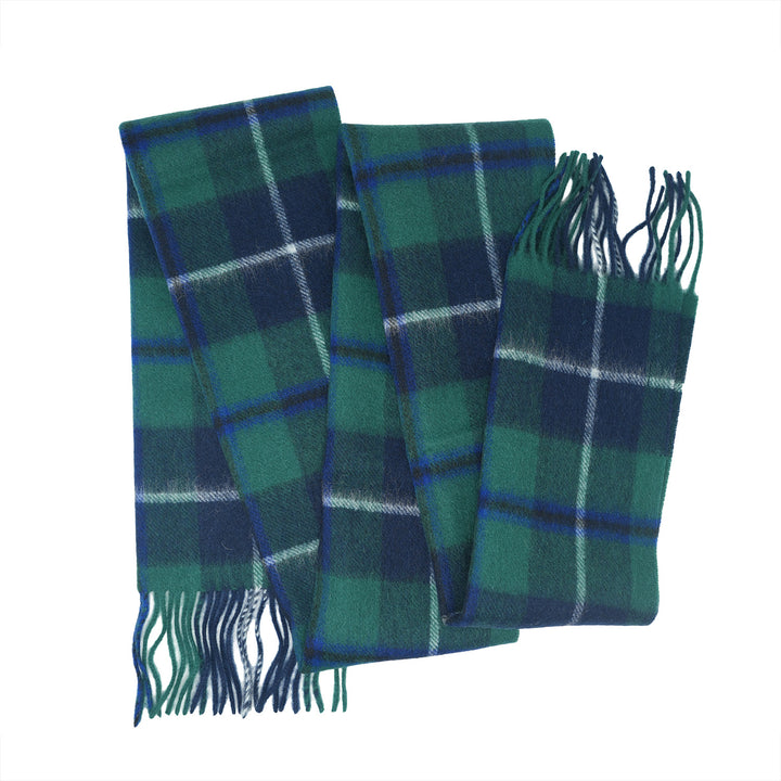 Tartan of Scotland 100% Pure New Wool Clan Scarf - Douglas