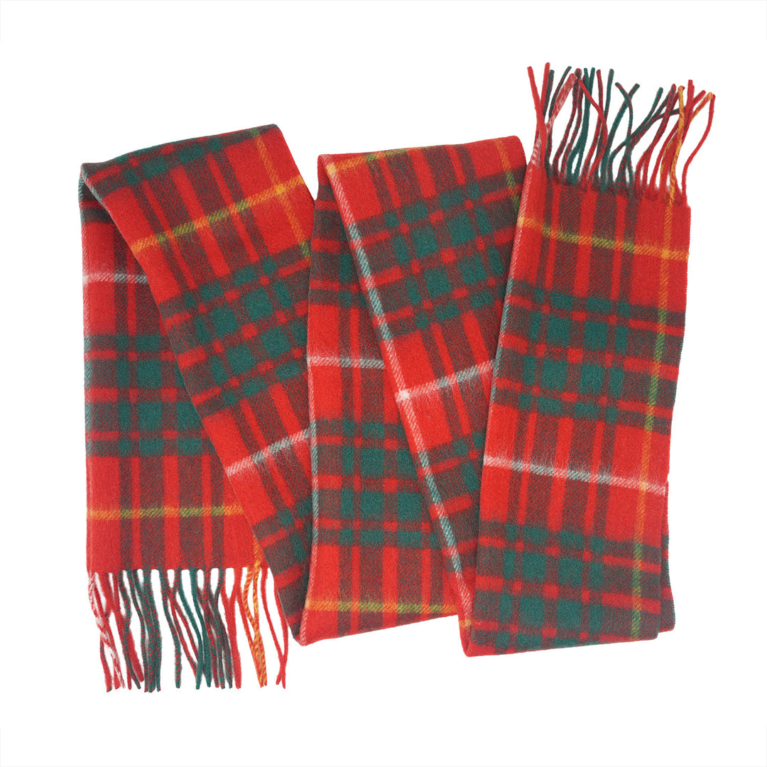 Tartan of Scotland 100% Pure New Wool Clan Scarf - Bruce
