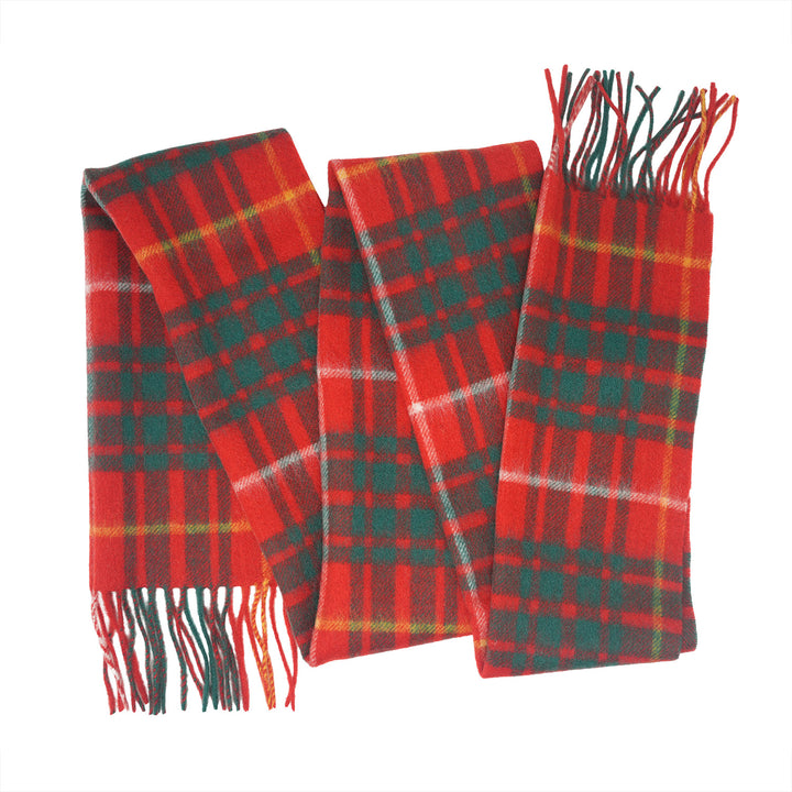 Tartan of Scotland 100% Pure New Wool Clan Scarf - Bruce
