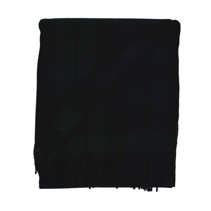 Highland Wool Blend Tartan Blanket Throw – Extra Warm Scottish Wool Blend – CAMPBELL CLAN