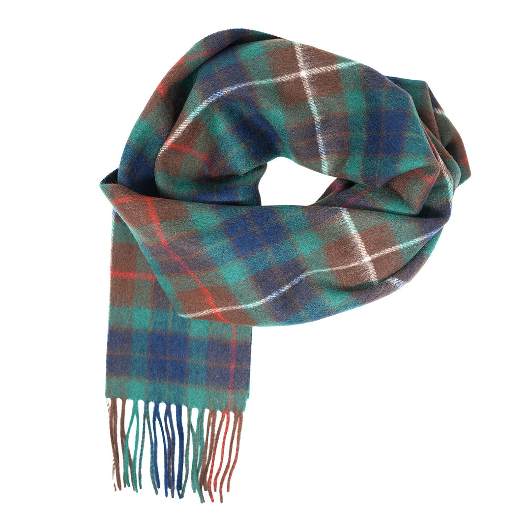 Tartan of Scotland 100% Pure New Wool Clan Scarf - Fraser