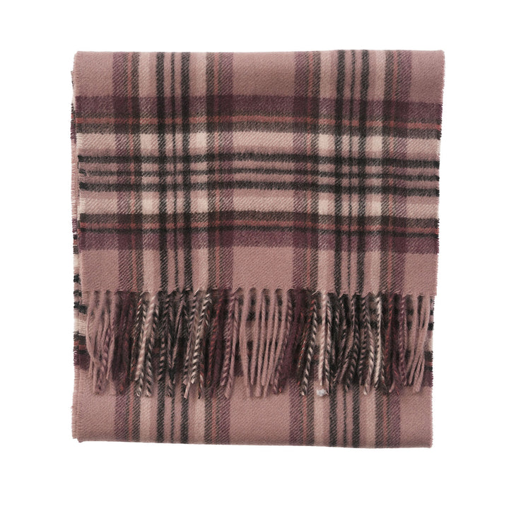 Edinburgh Cashmere Premium Lightweight Scarf - Ultra-Soft Luxury Wrap - STEWART LILAC