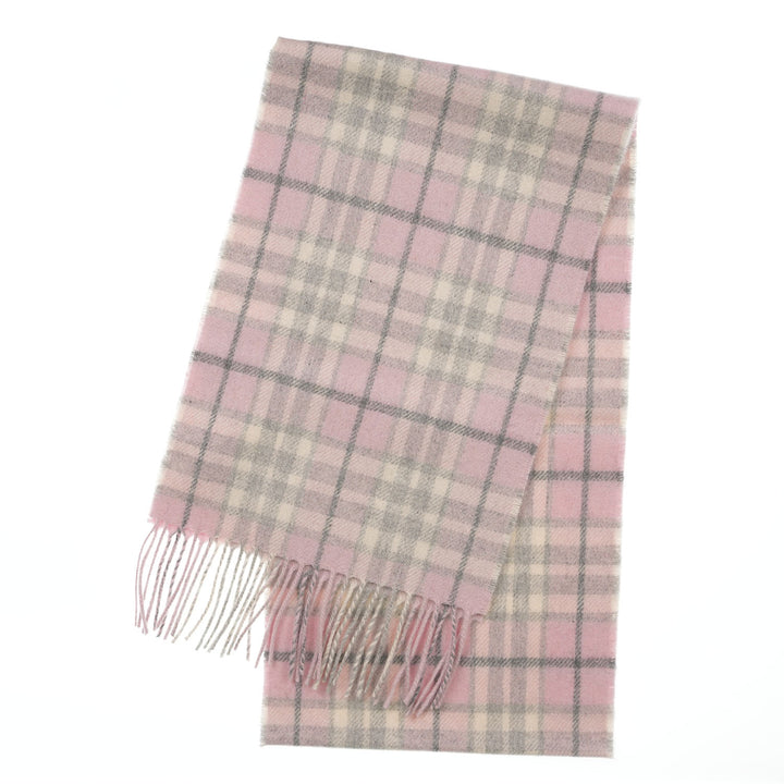 Tartan Weaving Mill 100% Pure Cashmere Scarf – Made in Scotland - THOMSON PINK