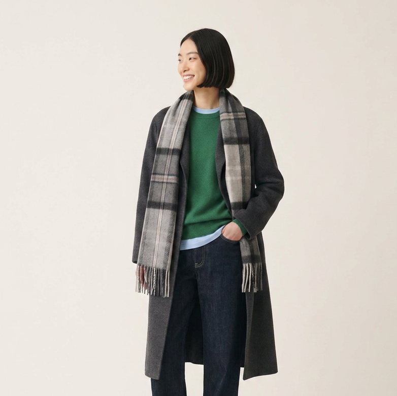 Tartan Weaving Mill 100% Pure Cashmere Scarf – Made in Scotland - ALBA GREY