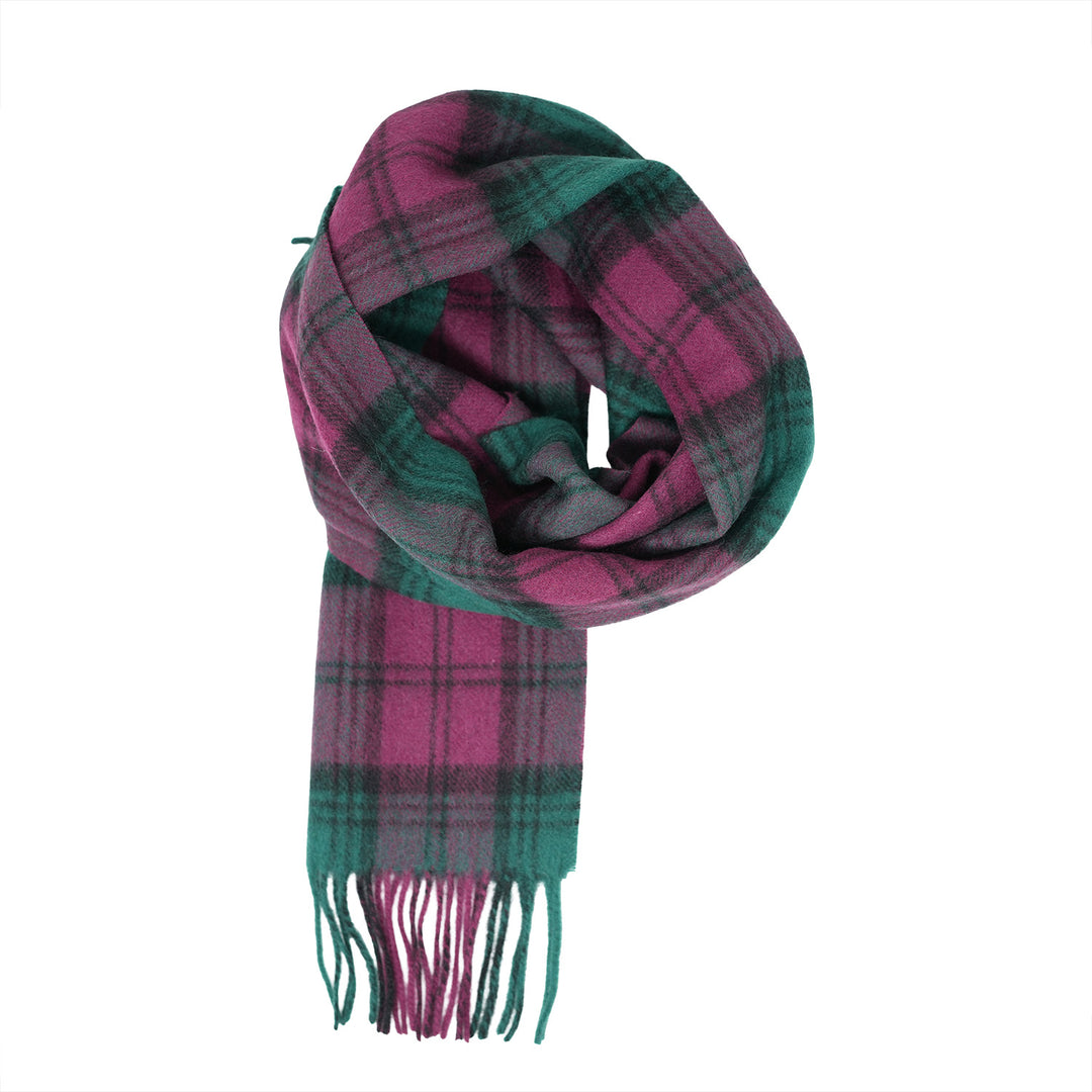 Tartan of Scotland 100% Pure New Wool Clan Scarf - Lindsay