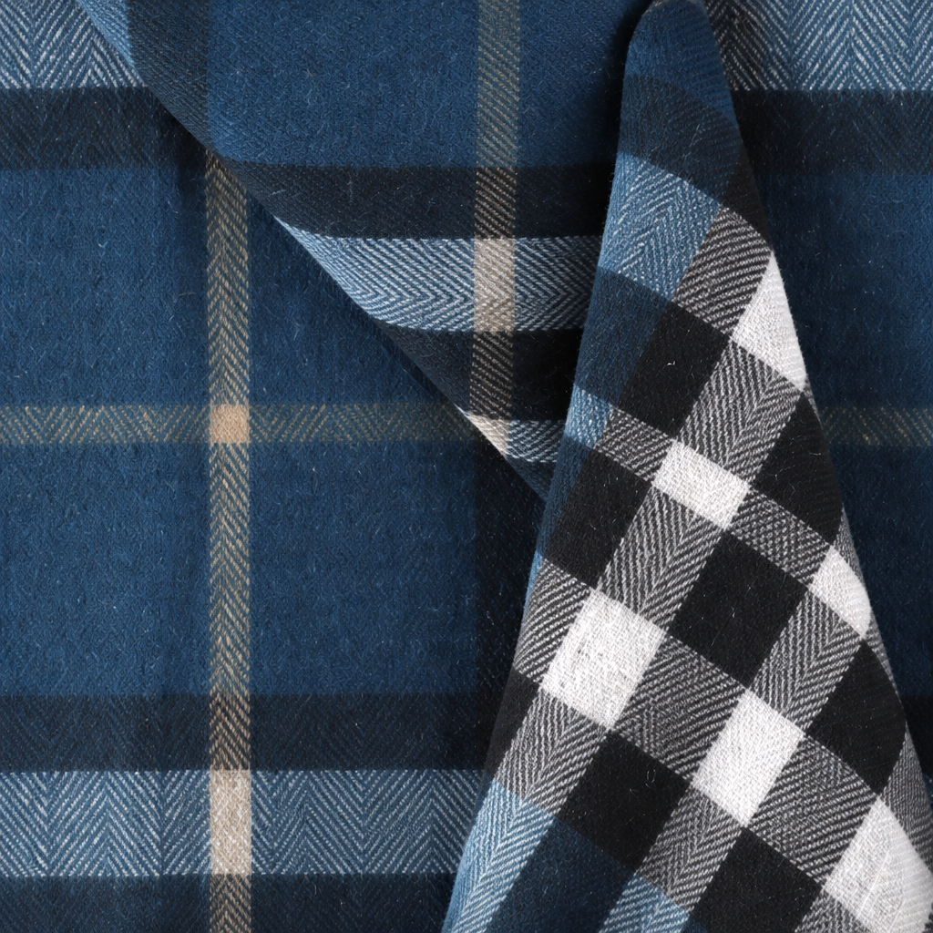 Scottish Tartan Wool-Blend Blanket Throw – Highland Comfort - EXPLODED SCOTTY THOMSON PACIFIC