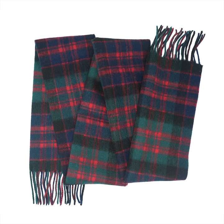 Tartan of Scotland 100% Pure New Wool Clan Scarf - MacDonald Clan