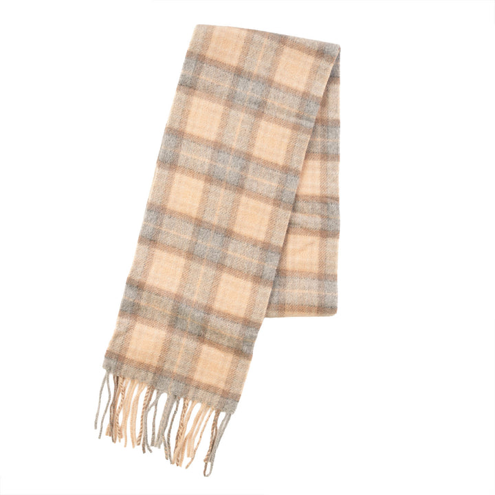 Kids 100% Cashmere Mini Scarf by Edinburgh Cashmere - Soft Luxury Children’s Scarf - Mackellar Natural