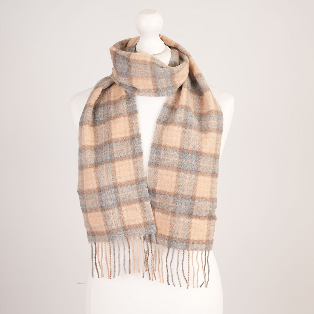 Kids 100% Cashmere Mini Scarf by Edinburgh Cashmere - Soft Luxury Children’s Scarf - Mackellar Natural