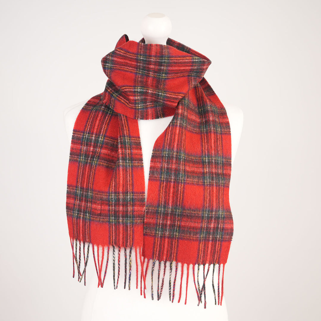 Kids 100% Cashmere Mini Scarf by Edinburgh Cashmere - Stewart Royal