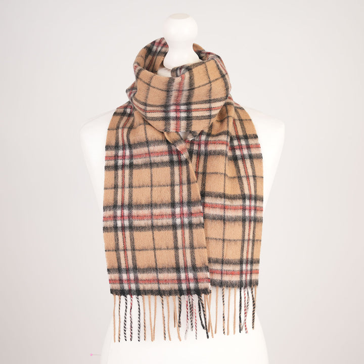 Kids 100% Cashmere Mini Scarf by Edinburgh Cashmere - Thomson Camel
