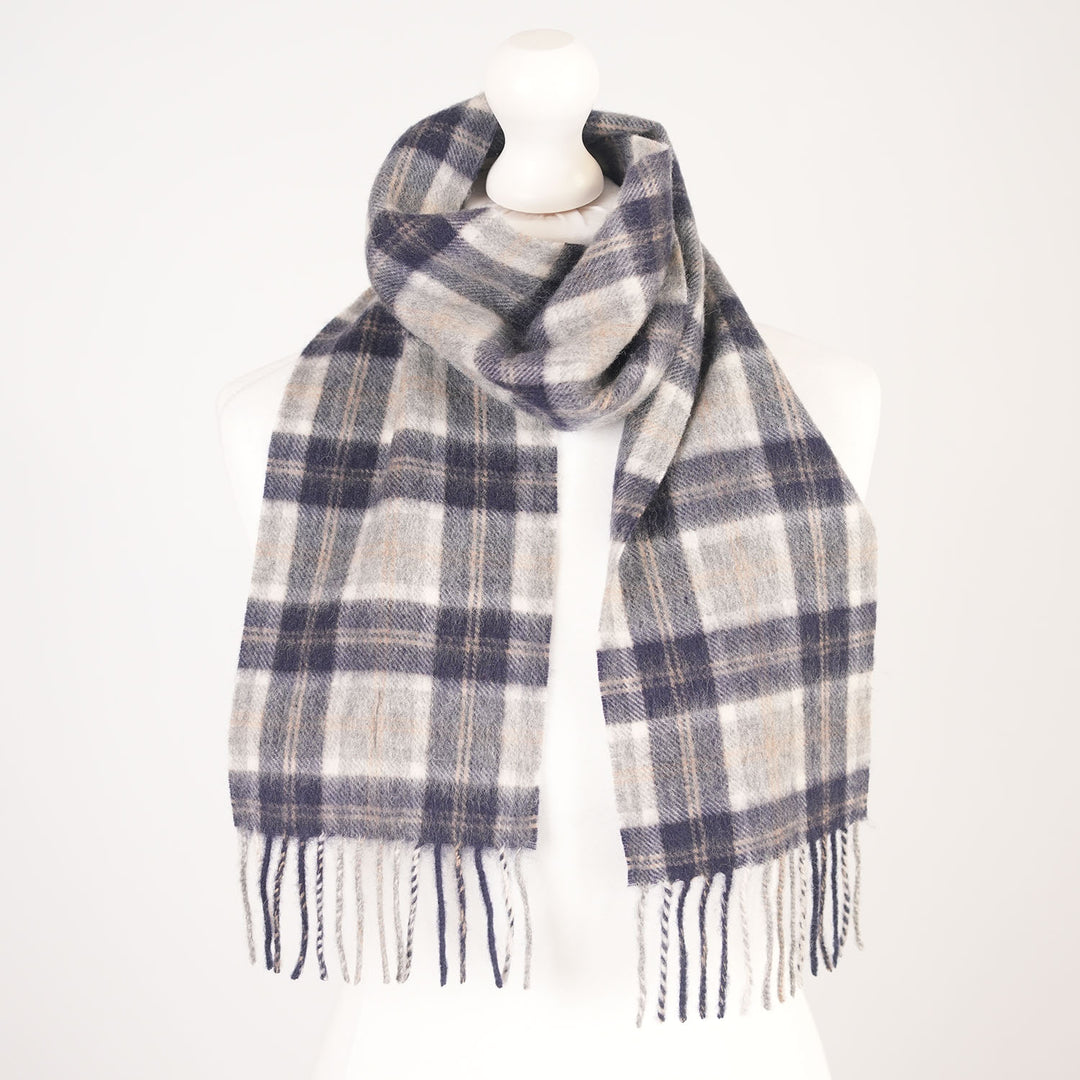 Kids 100% Cashmere Mini Scarf by Edinburgh Cashmere - Bannockbane Silver