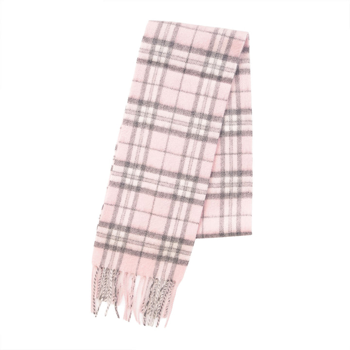 Kids 100% Cashmere Mini Scarf by Edinburgh Cashmere - Soft Luxury Children’s Scarf - Thomson Pale Pink