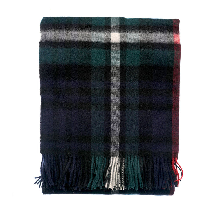 100% Pure Lambswool Blanket Throw – Luxury Soft Warm Wool Blanket - Home Décor - MACKENZIE