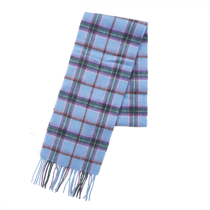 Kids 100% Cashmere Mini Scarf by Edinburgh Cashmere - World Peace Tartan