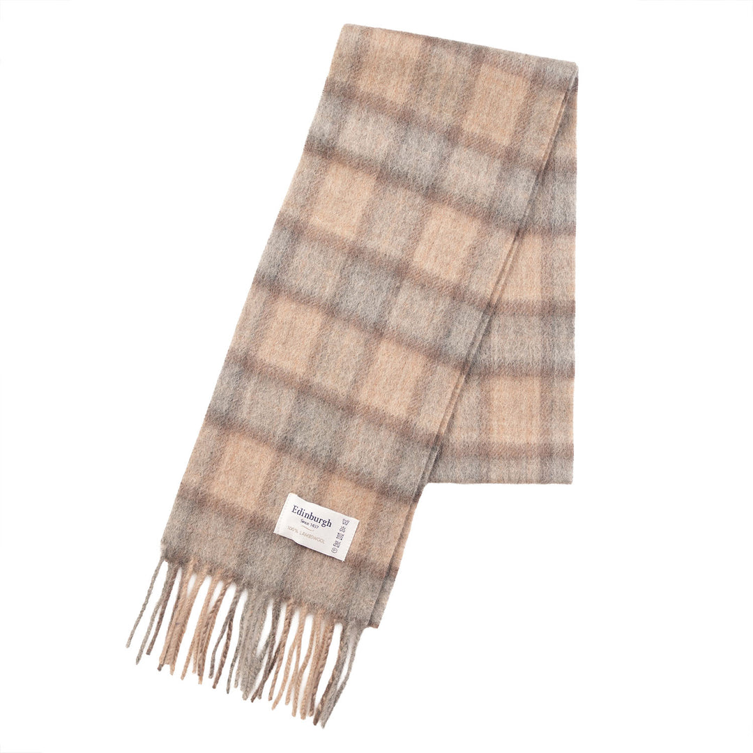 Kids 100% Lambswool Mini Scarf - Soft Luxury Children’s Scarf - Mackellar Natural