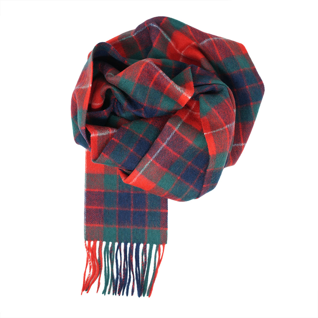 Tartan of Scotland 100% Pure New Wool Clan Scarf - Fraser Red
