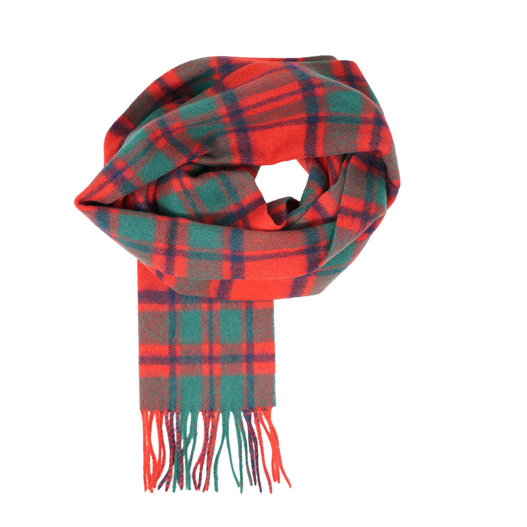 Tartan of Scotland 100% Pure New Wool Clan Scarf - MacIntosh