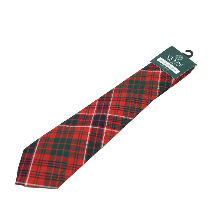 Traditional Scottish Clan Tartan Tie – Traditional Plaid Necktie - MACRAE RED