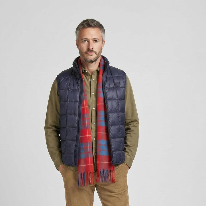 Tartan of Scotland 100% Pure New Wool Clan Scarf - Hamilton