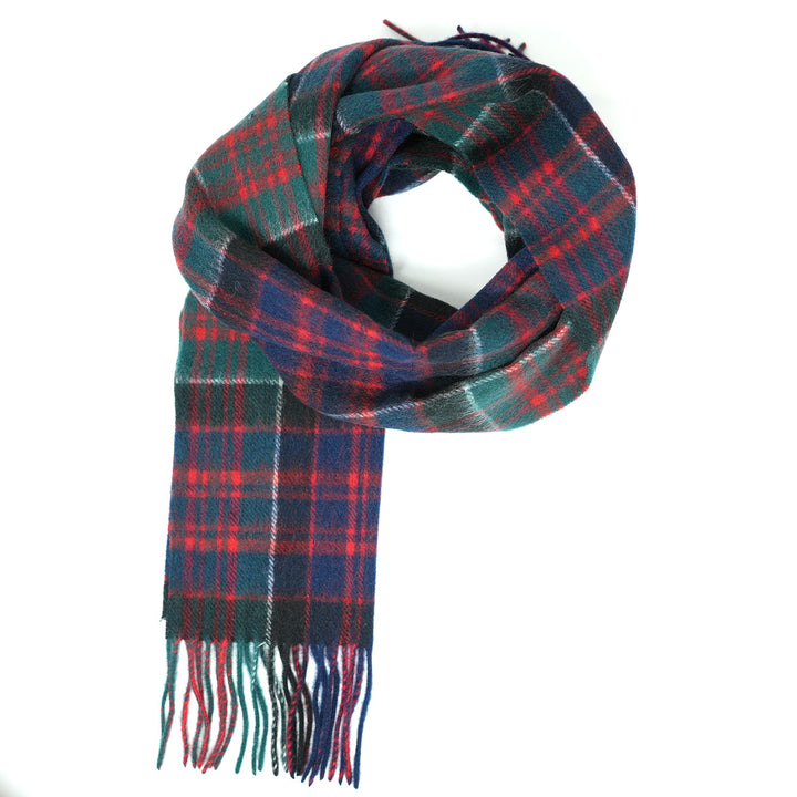 Tartan of Scotland 100% Pure New Wool Clan Scarf - MacDonald of Clanranald
