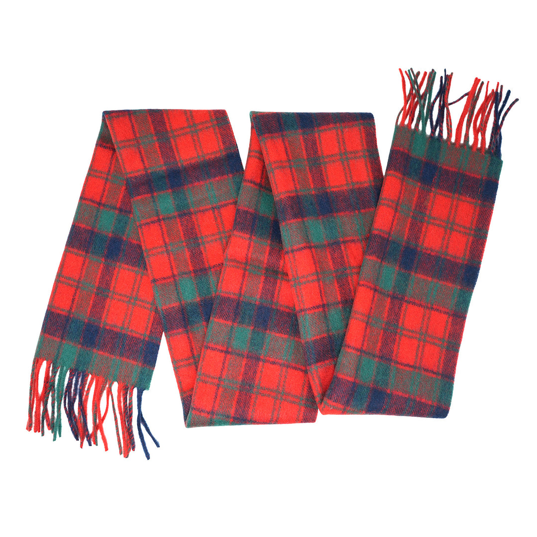 Tartan of Scotland 100% Pure New Wool Clan Scarf - Robertson Red