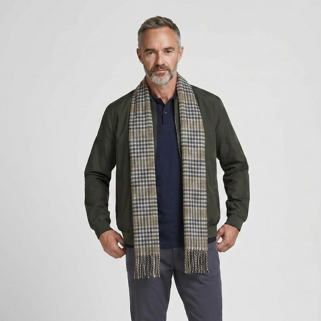 Tartan of Scotland 100% Pure New Wool Clan Scarf - Burns