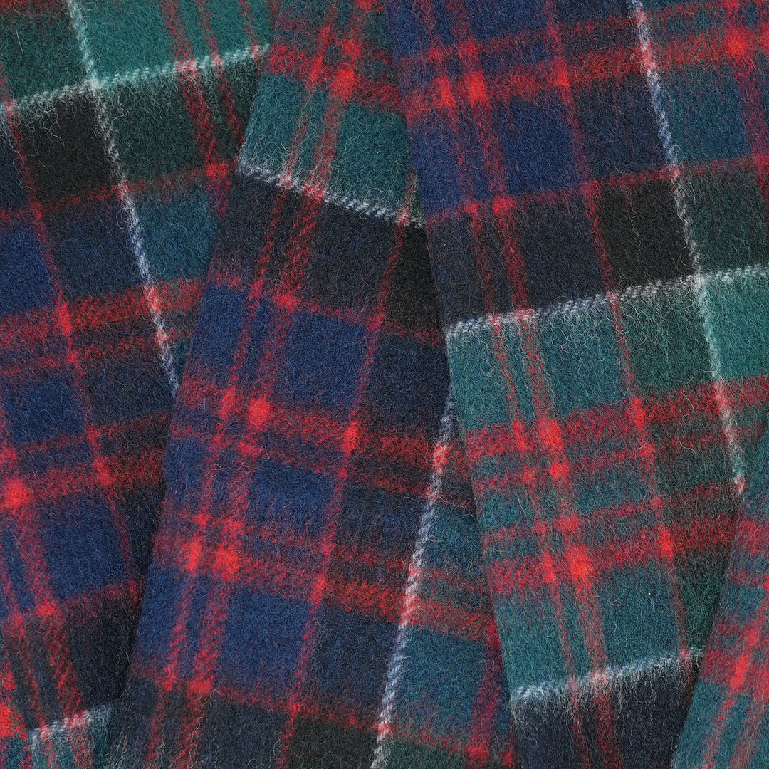 Tartan of Scotland 100% Pure New Wool Clan Scarf - MacDonald of Clanranald