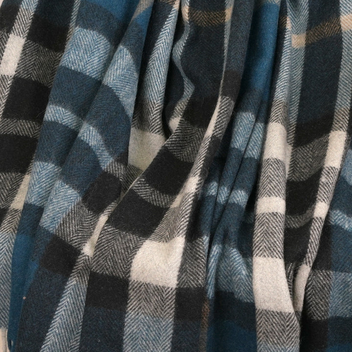 Scottish Tartan Wool-Blend Blanket Throw – Highland Comfort - EXPLODED SCOTTY THOMSON PACIFIC