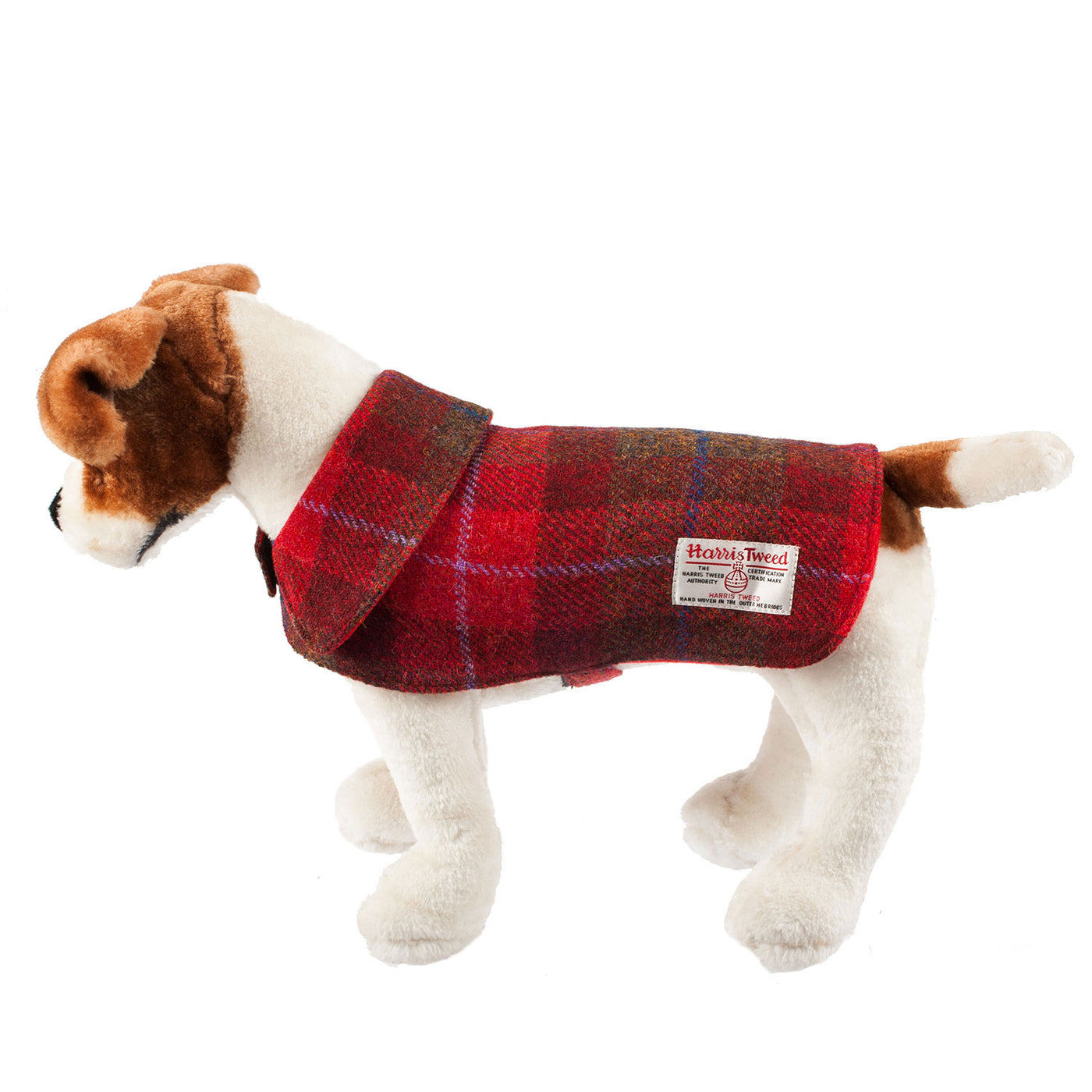 Harris Tweed Dog Coat Ha222-A1 Red Check