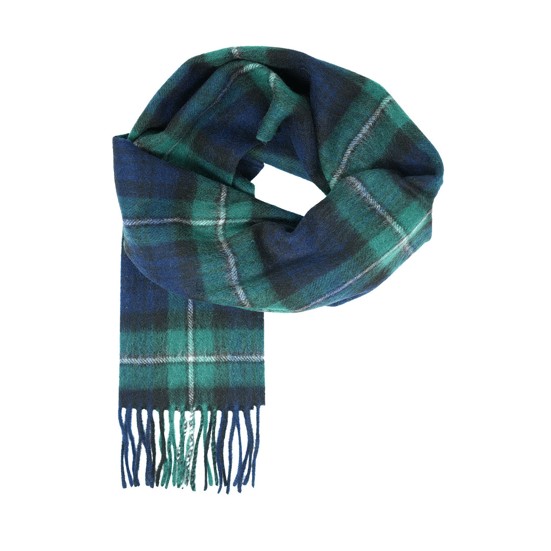 Tartan of Scotland 100% Pure New Wool Clan Scarf - Forbes
