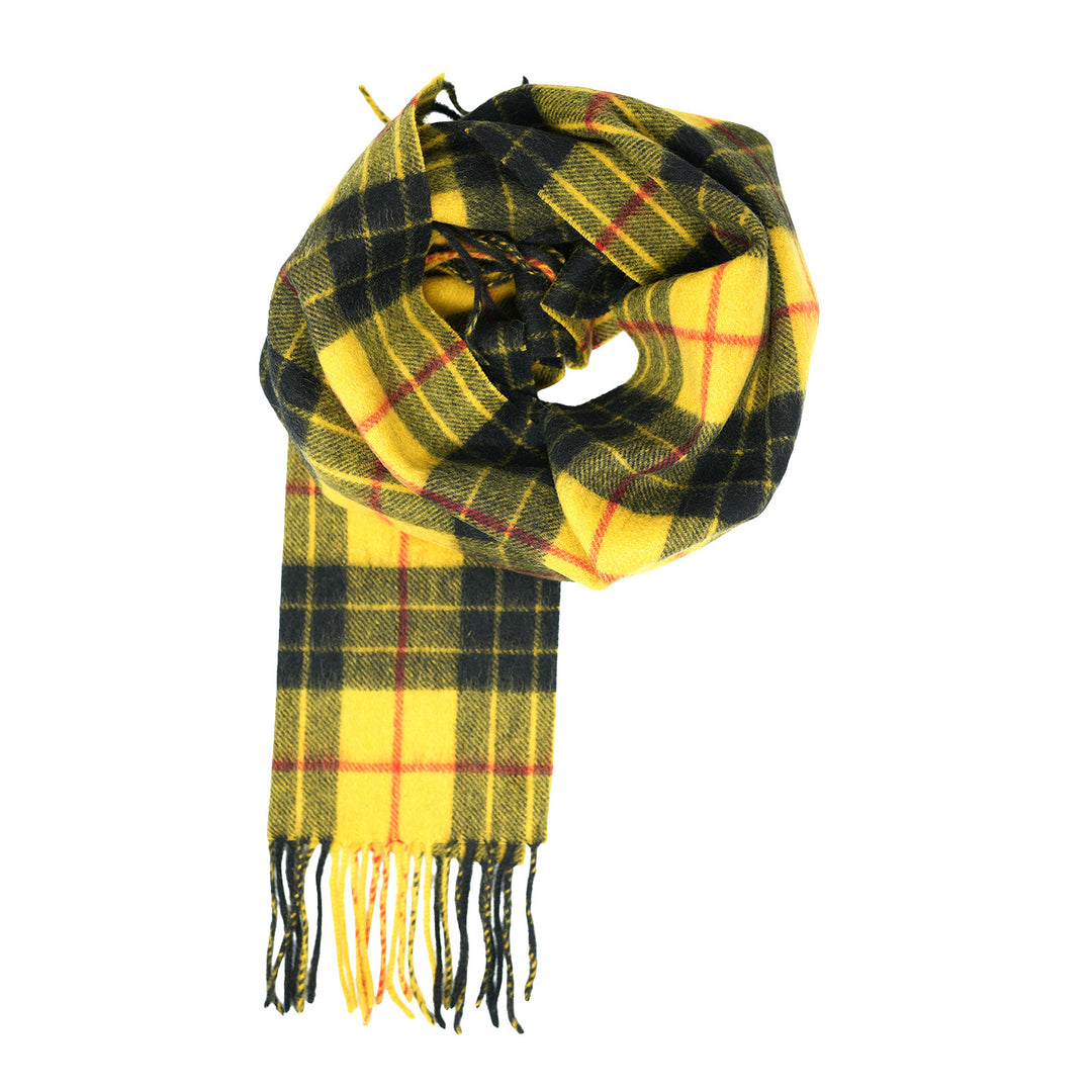 Tartan of Scotland 100% Pure New Wool Clan Scarf - MacLeod