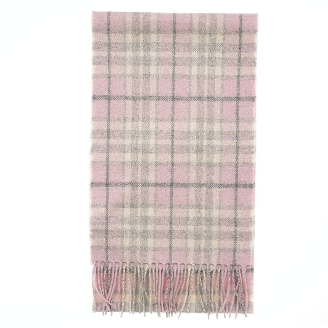 Tartan Weaving Mill 100% Pure Cashmere Scarf – Made in Scotland - THOMSON PINK