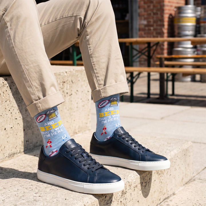 Men’s Luxury Bamboo Socks – Soft, Breathable &amp; Stylish Everyday Comfort - RUGBY AND BEER DENIM