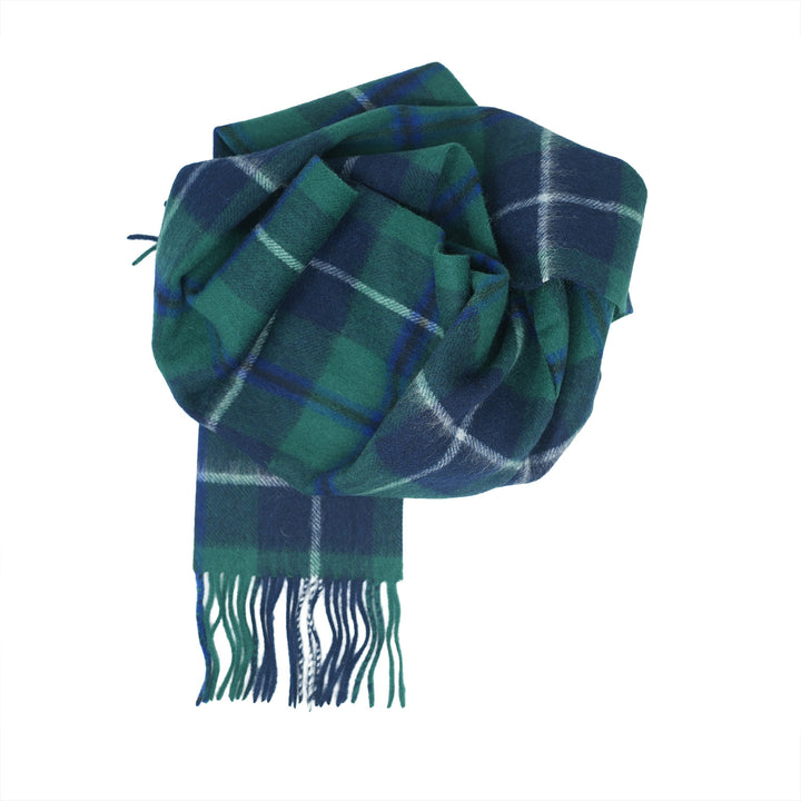 Tartan of Scotland 100% Pure New Wool Clan Scarf - Douglas
