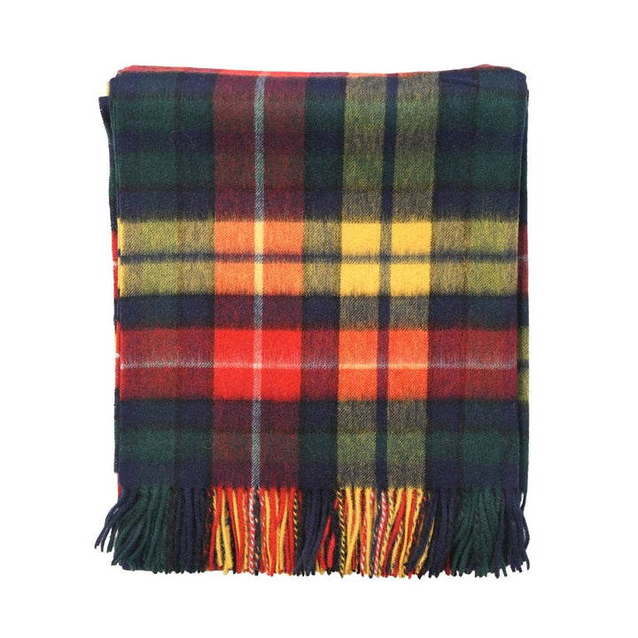 100% Pure Lambswool Blanket Throw – Luxury Soft Warm Wool Blanket - Home Décor - BUCHANAN MODERN