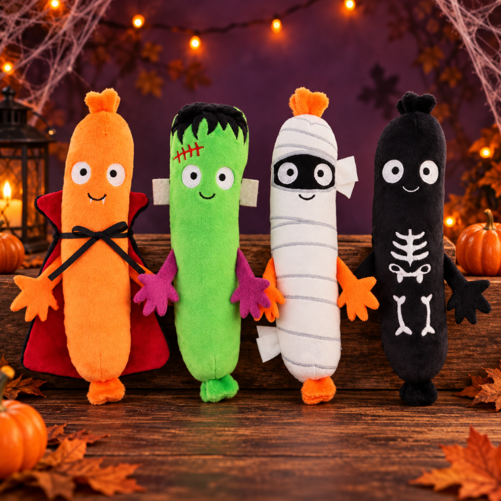 Keel Toys Keeleco Halloweenies Soft Toys – Halloween Plush - Mummy