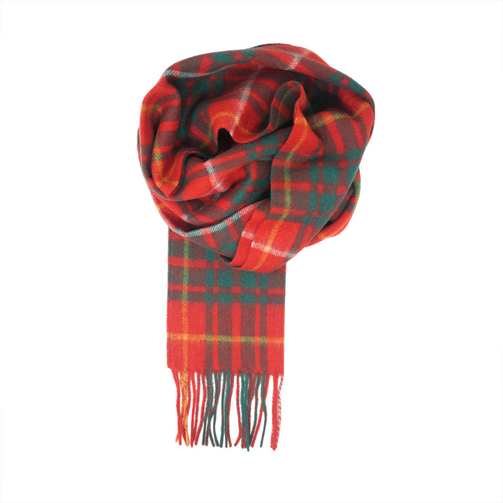 Tartan of Scotland 100% Pure New Wool Clan Scarf - Bruce
