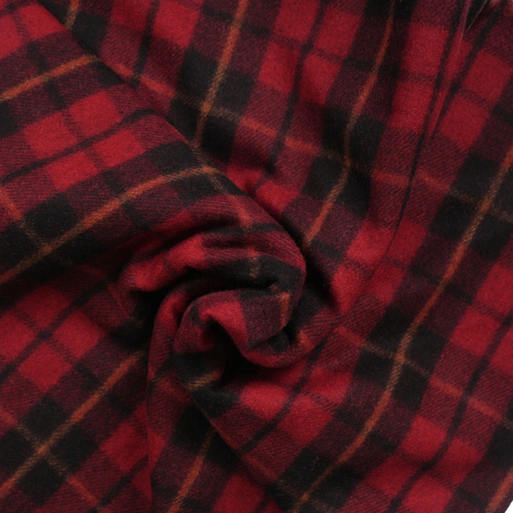 Highland Wool Blend Tartan Blanket Throw – Extra Warm Scottish Wool Blend – WALLACE